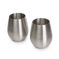 Set Vasos de Acero Inoxidable