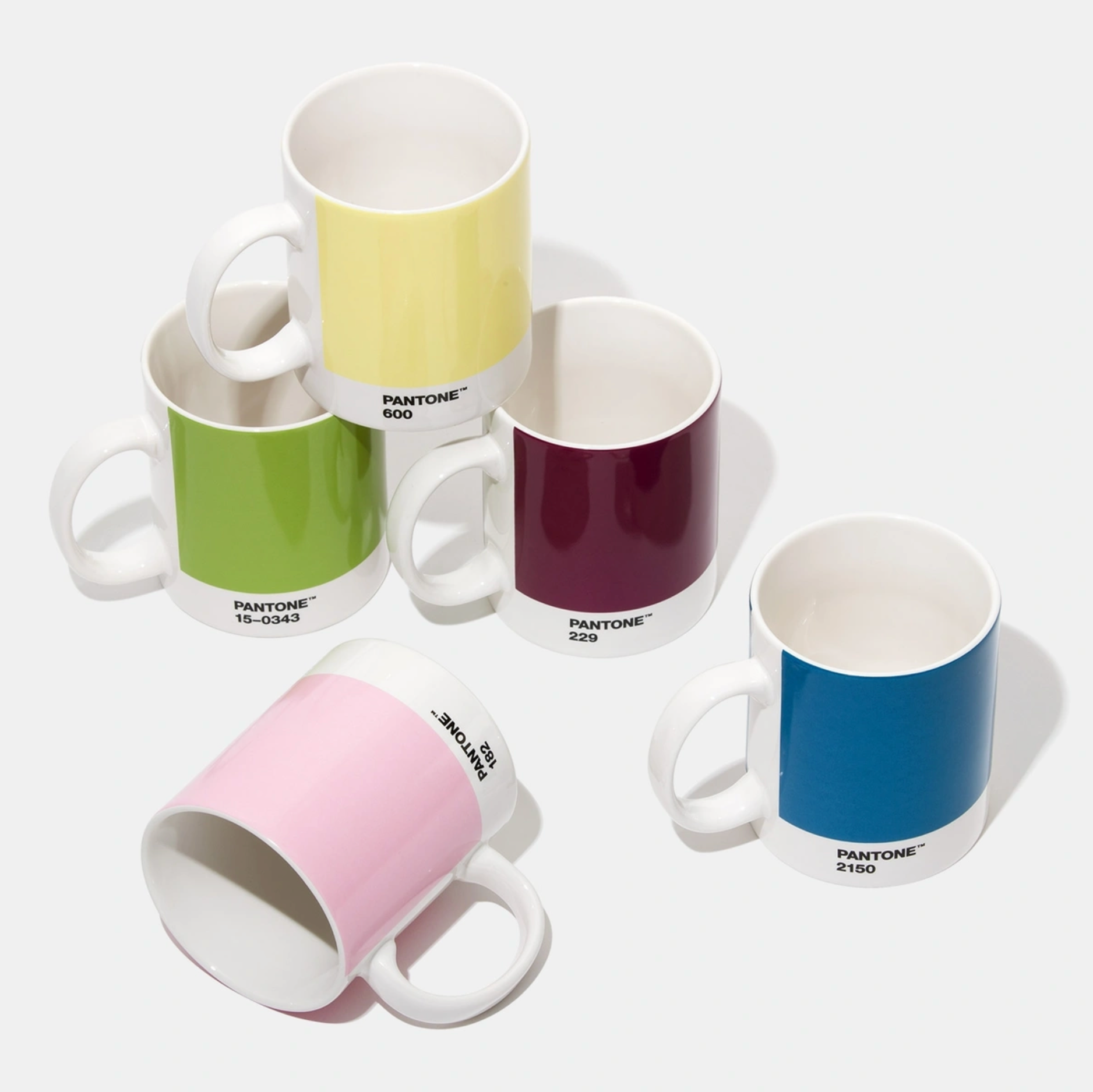 Taza Pantone Light Yellow 600 C